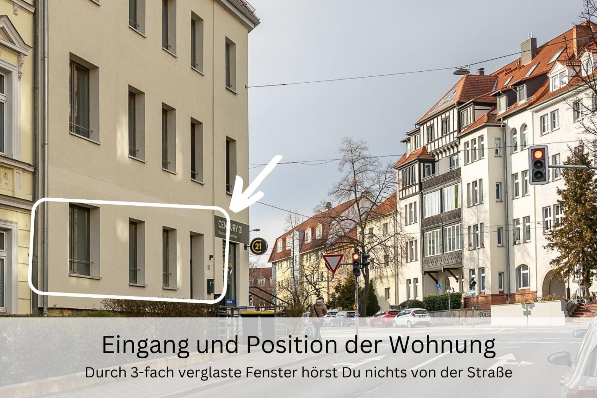 Bohnapartments - Altstadtoase - Balkon Und Garten - Wlan إرفورت المظهر الخارجي الصورة